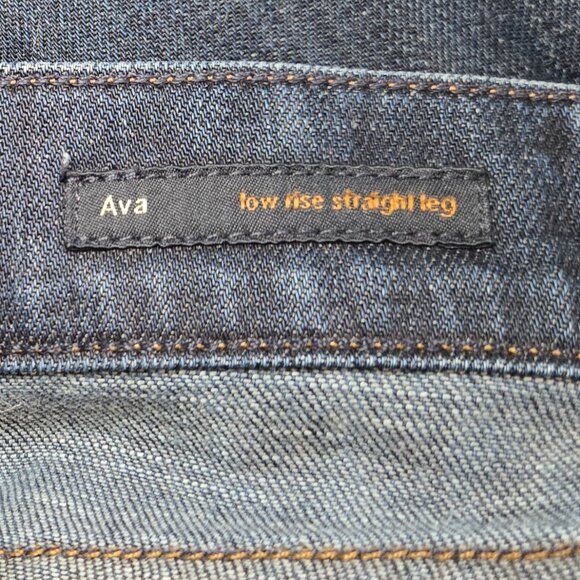 Citizens of Humanity Ava Jeans – Low Rise Straight Leg, Size 25 - Picture 9 of 13